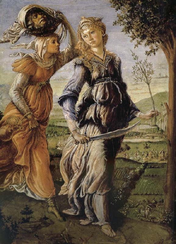 Sandro Botticelli Judith Villa return oil painting image